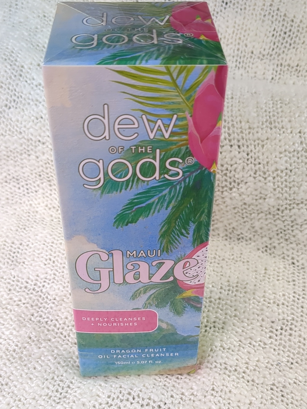 Dew of the Gods Maui Glaze Dragon Fruit Facial Cleanser, 150ml/5.07fl oz